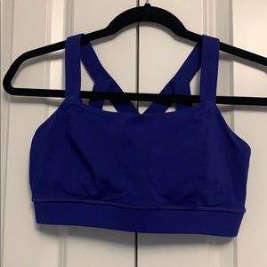 Lululemon Bra, Blue, Size 8